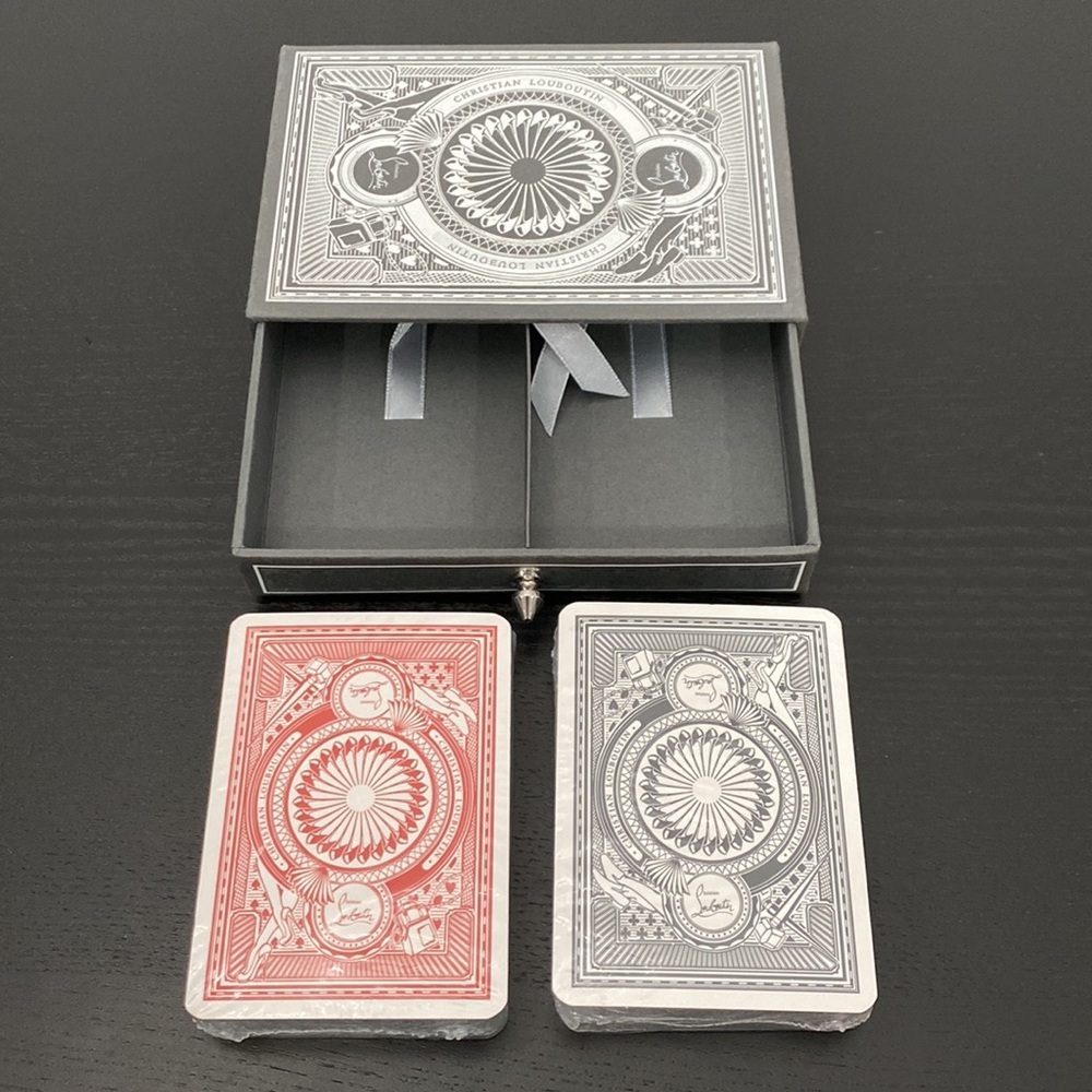 Christian Louboutin Rare Limited Edition Playing Card Set in Display Box - Picture 2 of 8